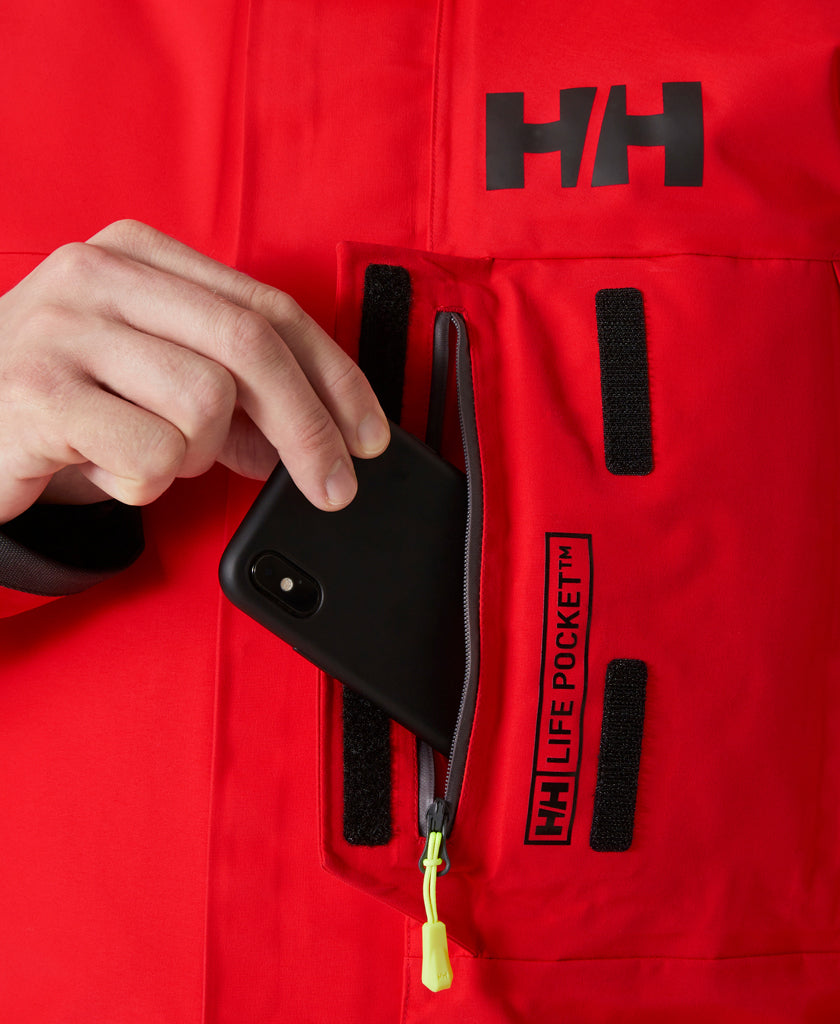 ARCTIC OCEAN 3in1 PARKA, Alert Red