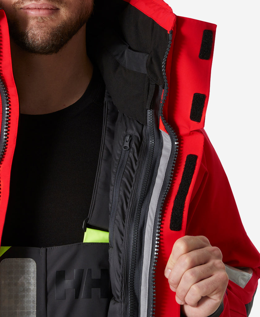 ARCTIC OCEAN 3in1 PARKA, Alert Red