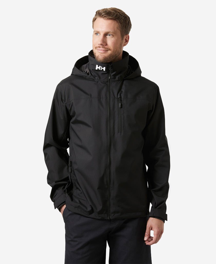 CREW HOODED JACKET 2.0, Black