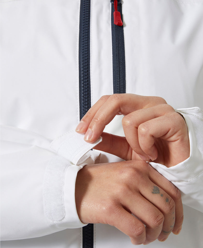 W CREW MIDLAYER JACKET 2.0, White