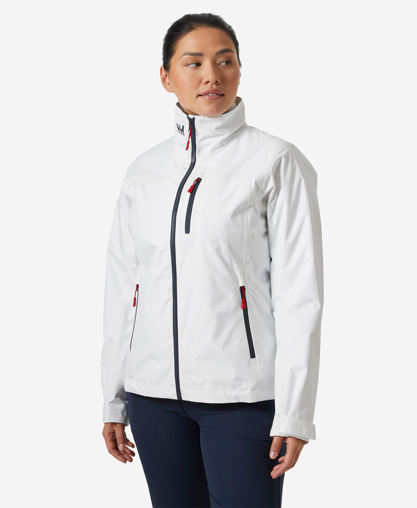 W CREW MIDLAYER JACKET 2.0, White