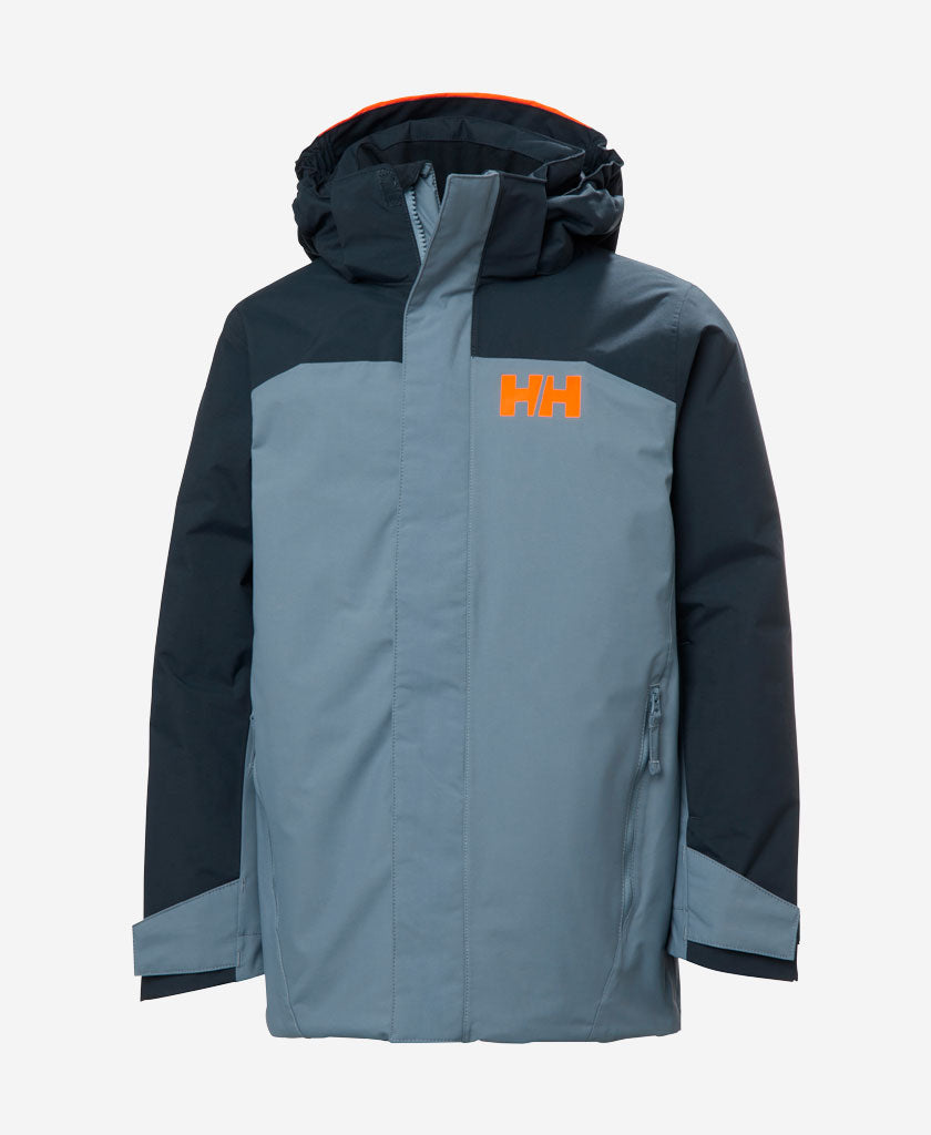 JR LEVEL JACKET, Washed Navy