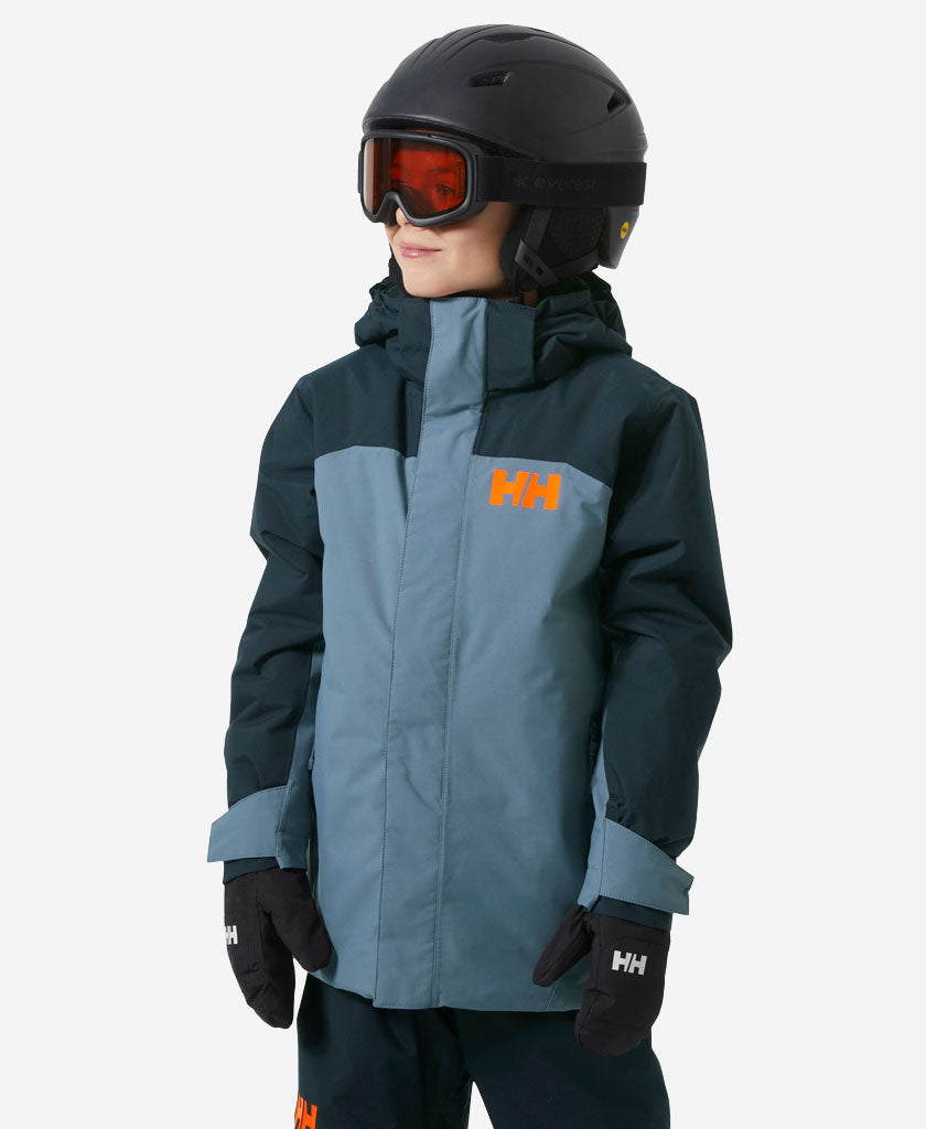 JR LEVEL JACKET, Washed Navy