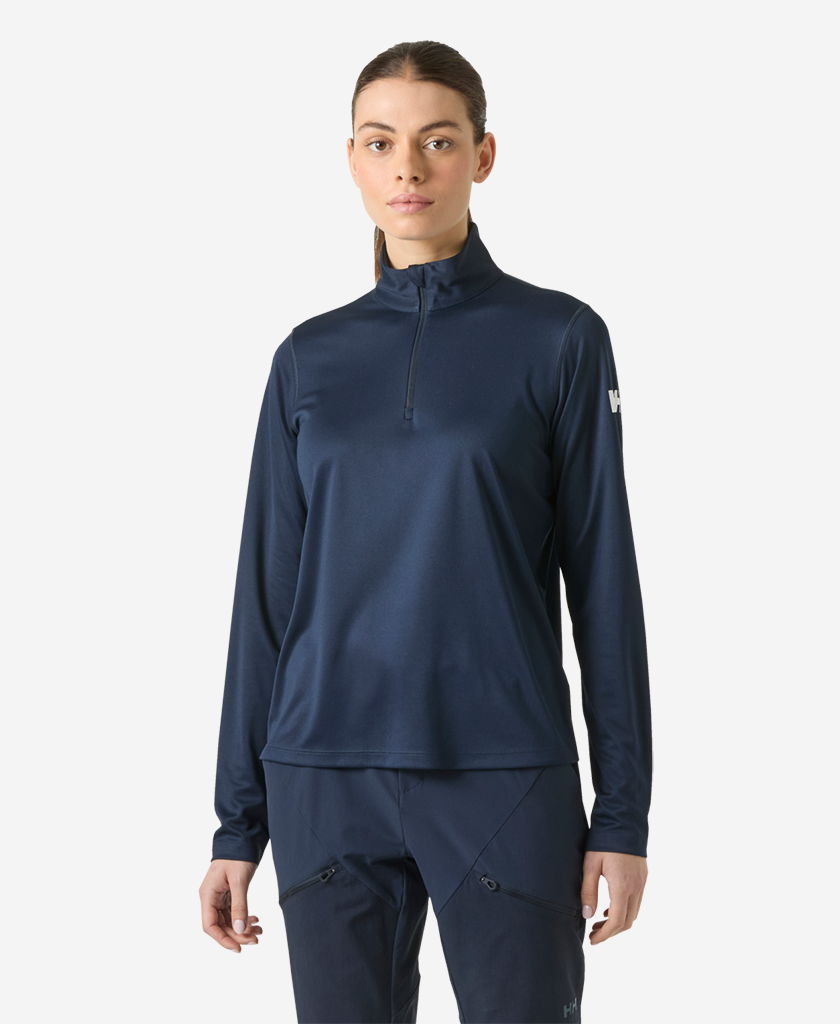 W HH TECH 1/2 ZIP, Navy – Helly Hansen