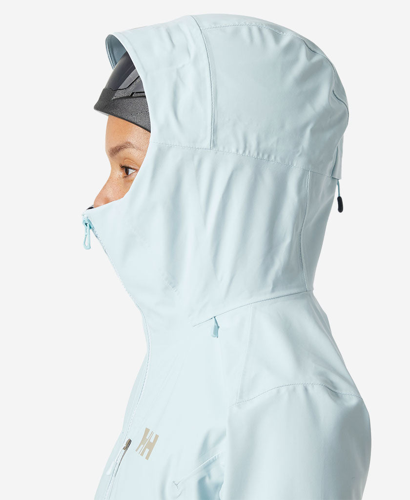 W VERGLAS BC JACKET, Barely Blue