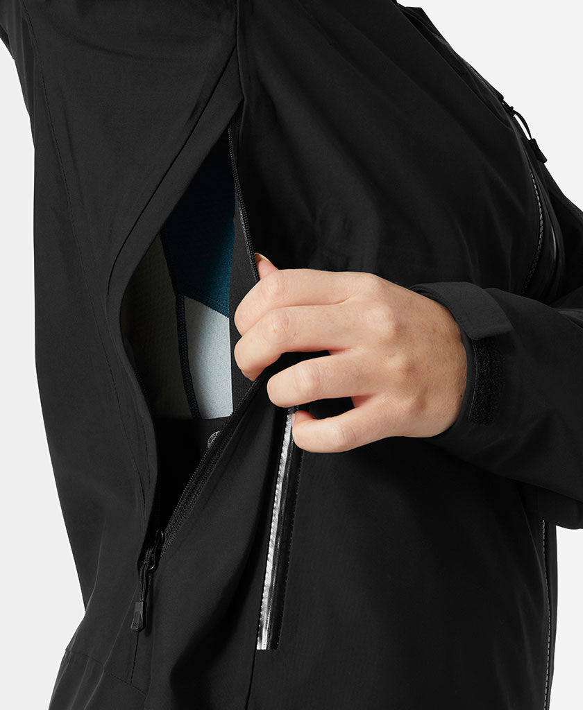 W VERGLAS BC JACKET, Black