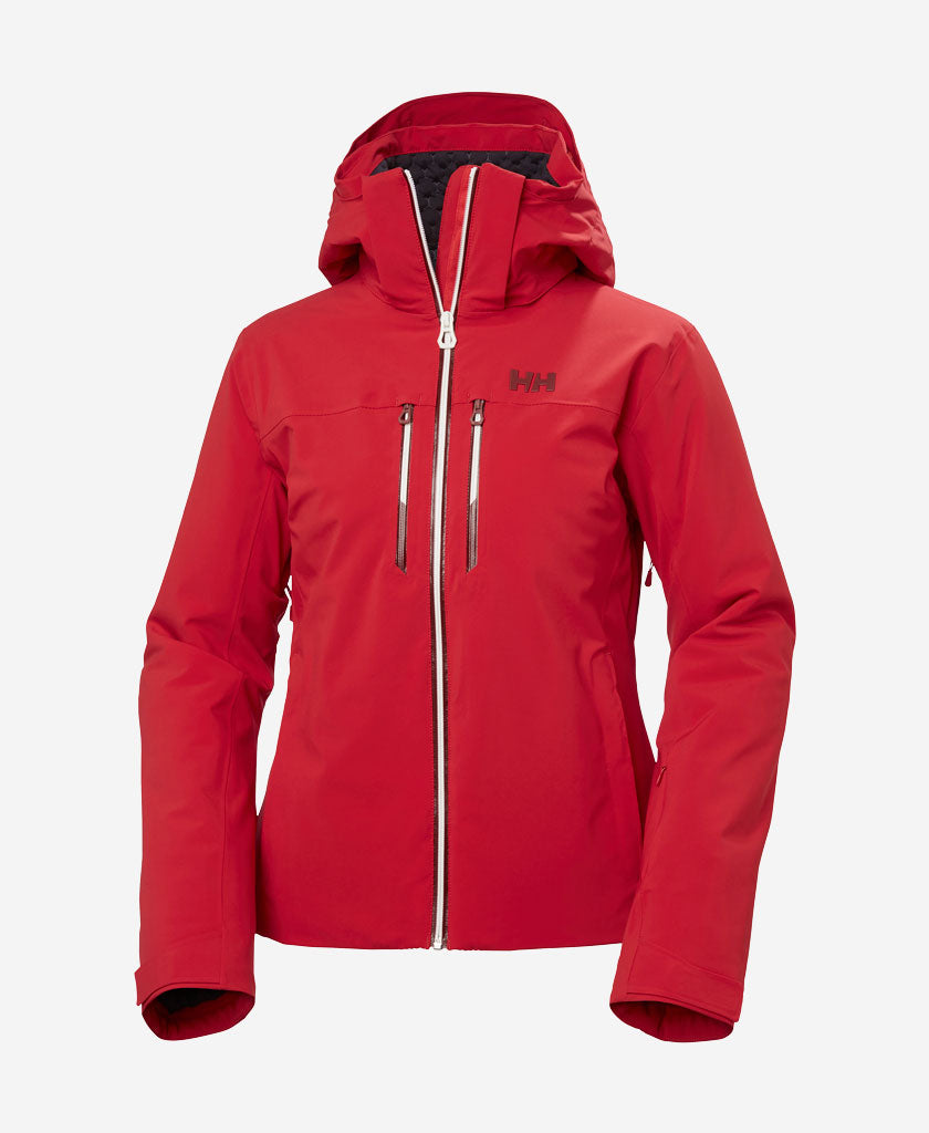 W ALPHELIA LIFALOFT JACKET, Red