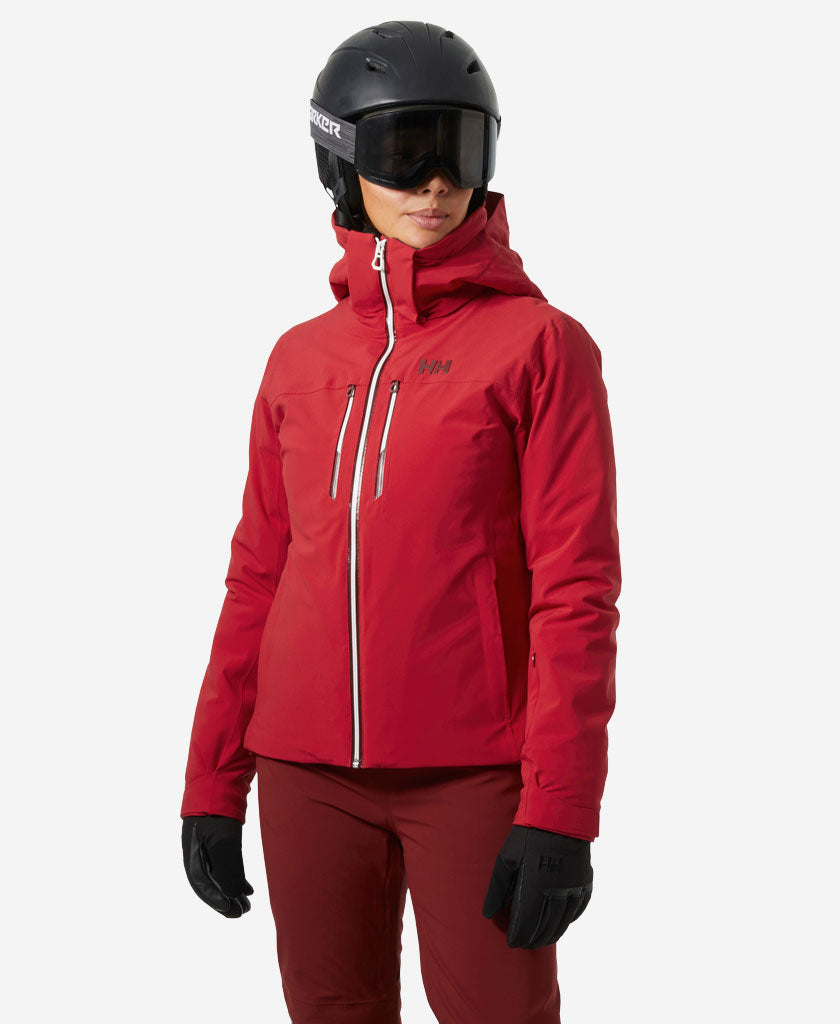 W ALPHELIA LIFALOFT JACKET, Red