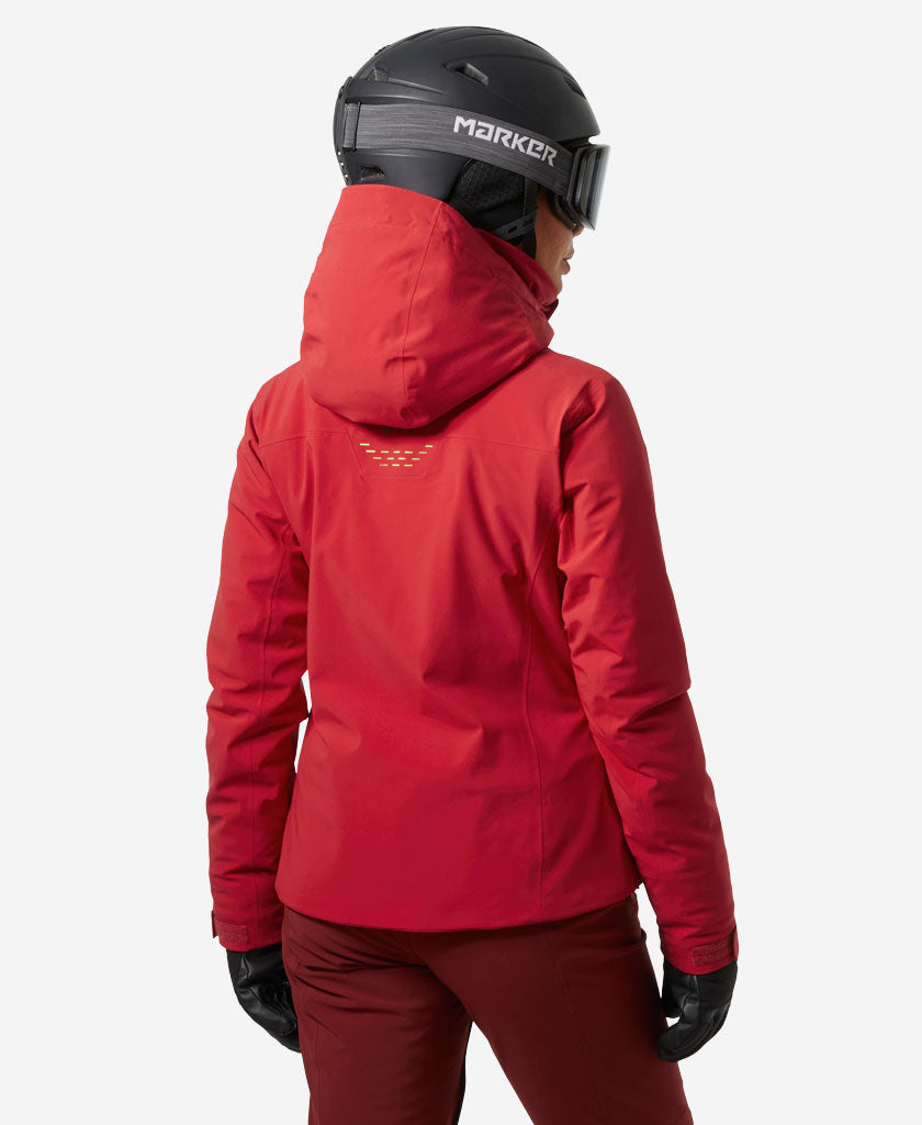 W ALPHELIA LIFALOFT JACKET, Red
