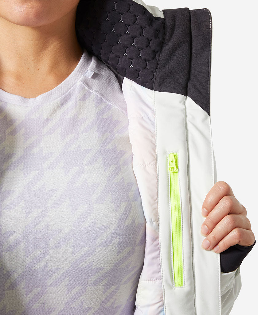 W ALPHELIA LIFALOFT JACKET, Seafoam