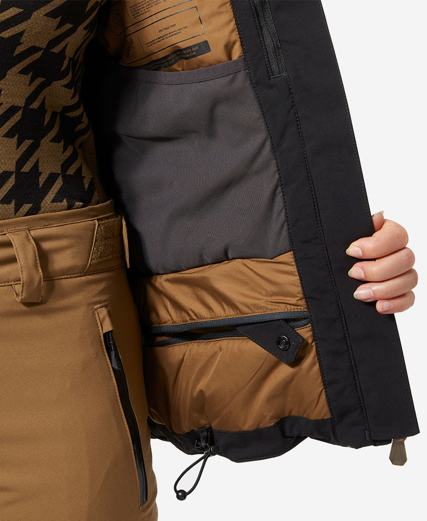 W ATLAS INFINITY STRETCH JKT, Black