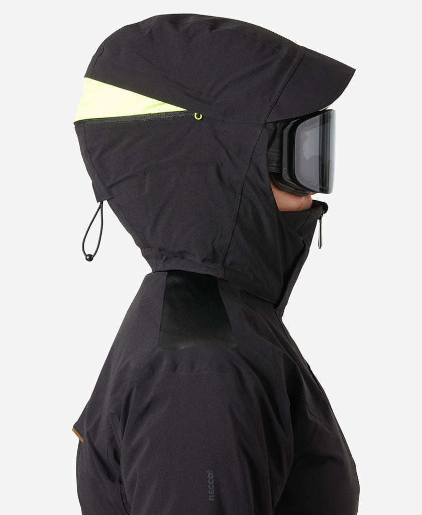 W ATLAS INFINITY STRETCH JKT, Black