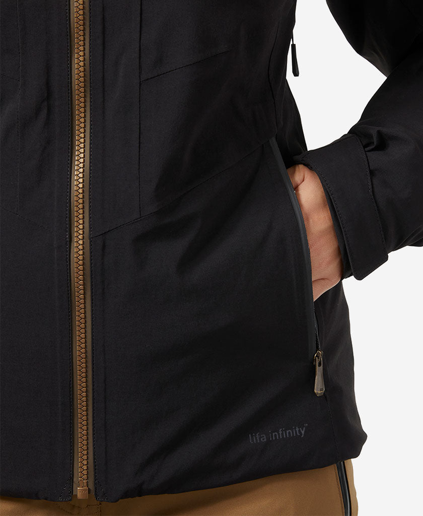 W ATLAS INFINITY STRETCH JKT, Black