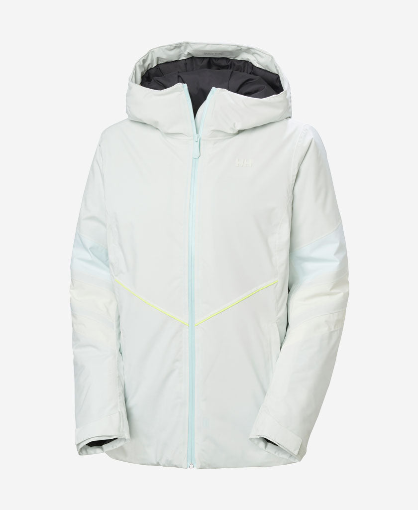 W PANORAMA INS JACKET, Seafoam