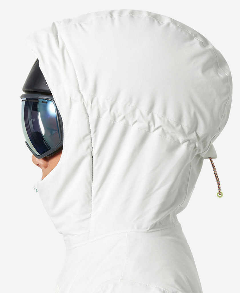 W PANORAMA INS JACKET, Seafoam