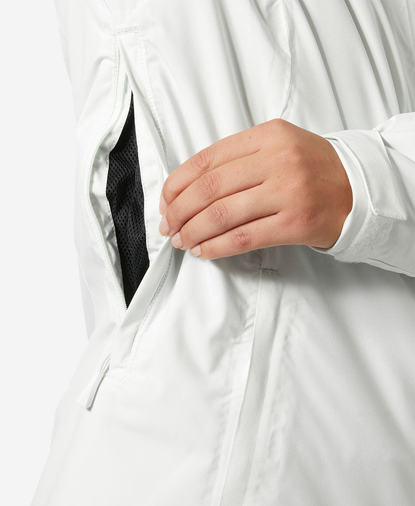 W PANORAMA INS JACKET, Seafoam