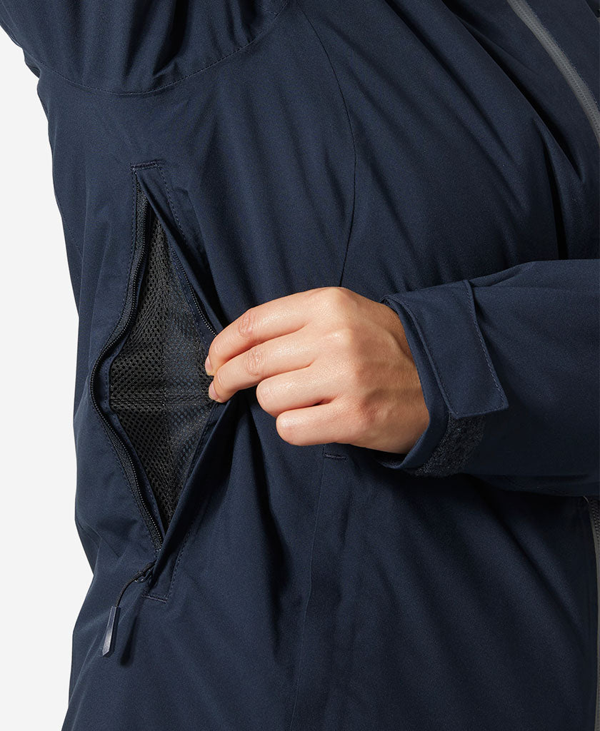 W PANORAMA INS JACKET, Navy