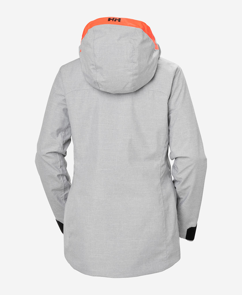 W POWDERQUEEN 3.0 JACKET, Grey Melange
