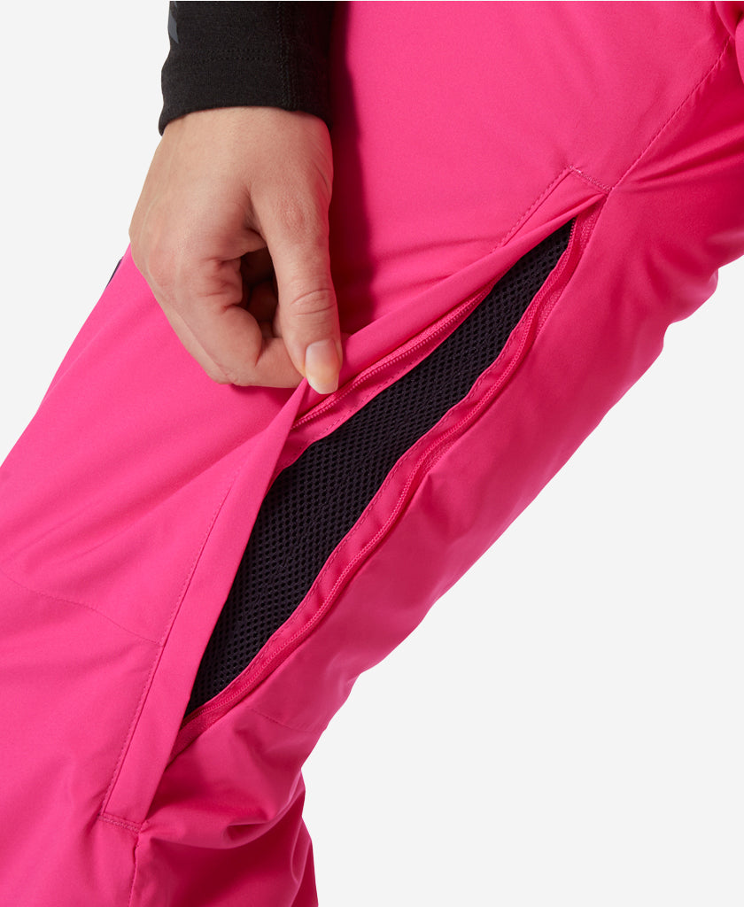 W LEGENDARY INSULATED BIB PANT, Dragon Fruit