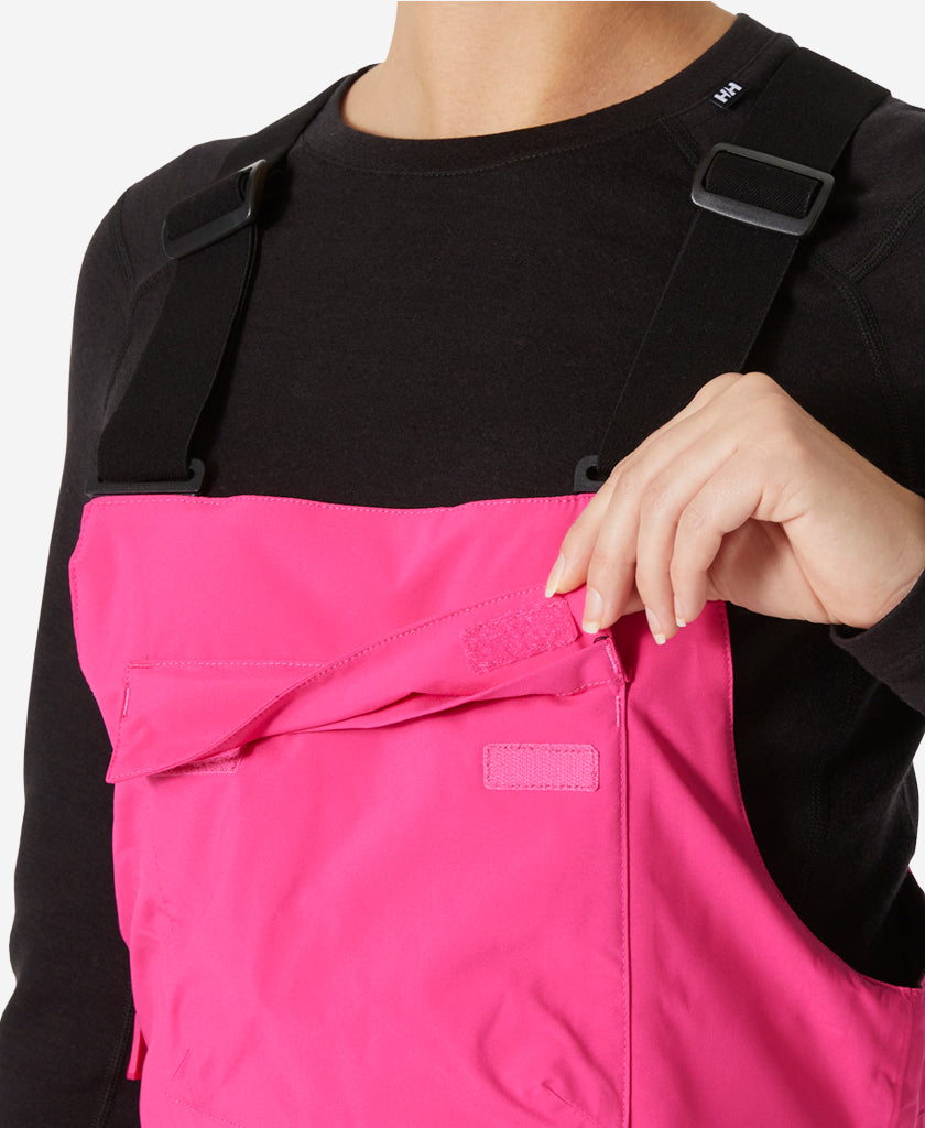 W LEGENDARY INSULATED BIB PANT, Dragon Fruit