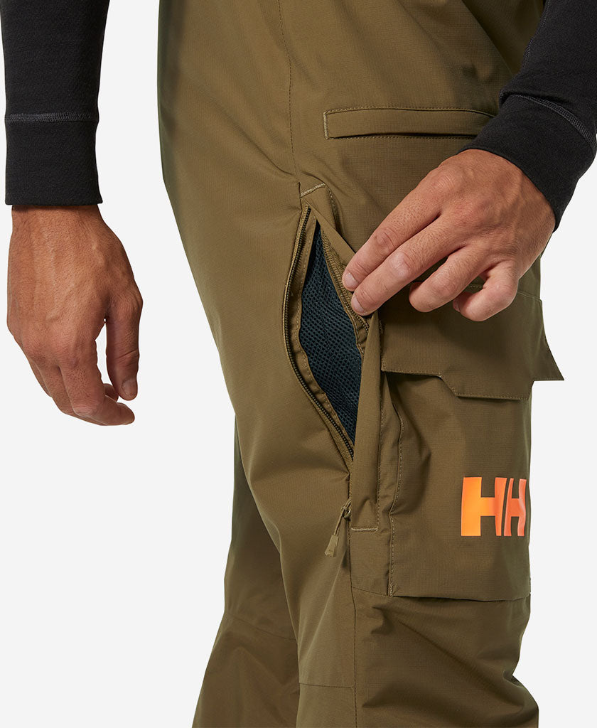 SOGN BIB CARGO PANT, Sepia