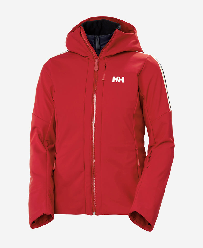 W AVANTI SOFTSHELL JACKET, Red