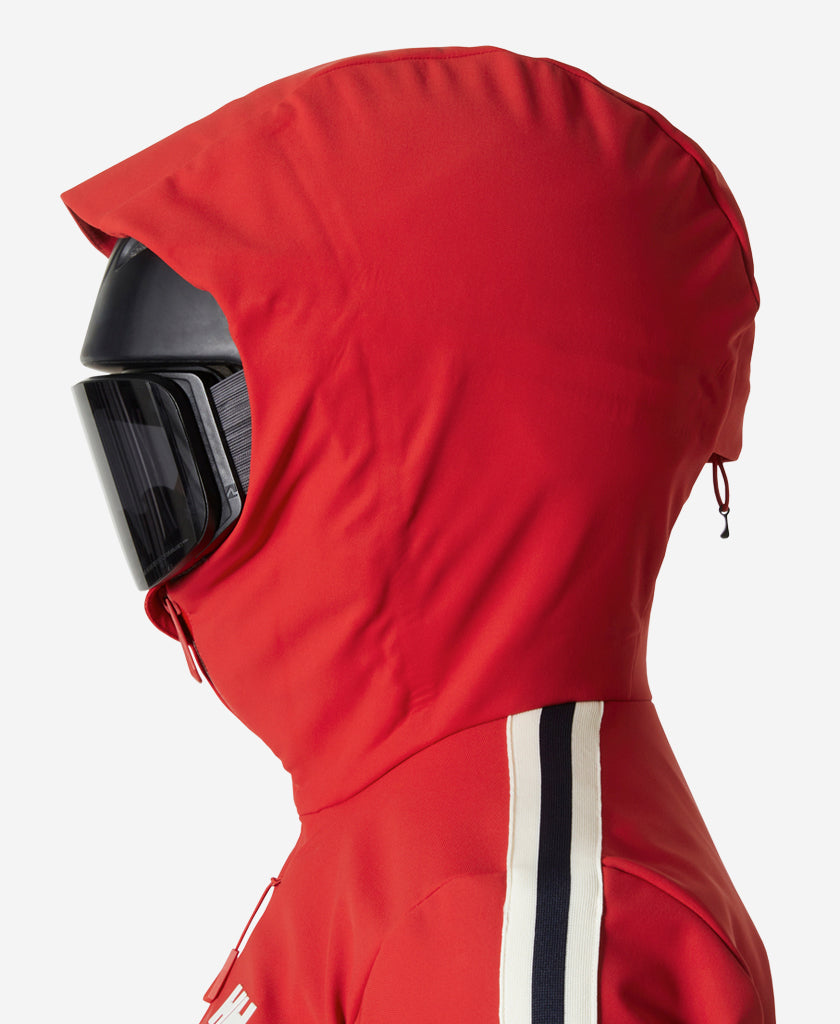 W AVANTI SOFTSHELL JACKET, Red