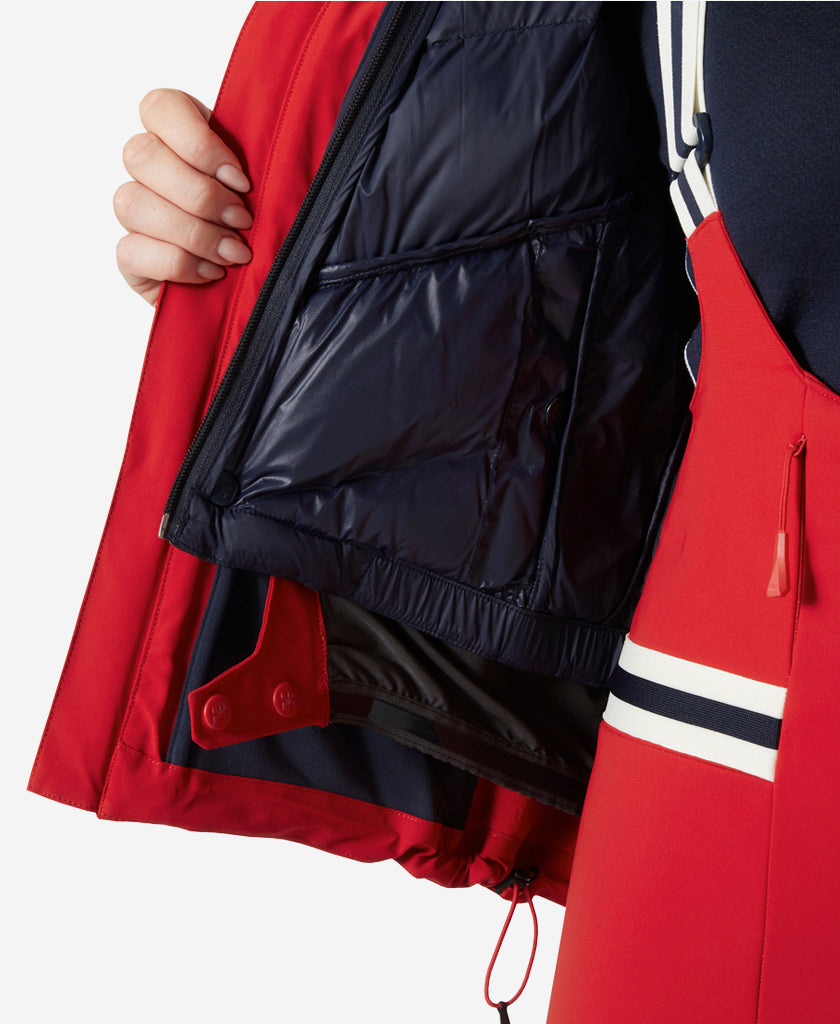 W AVANTI SOFTSHELL JACKET, Red