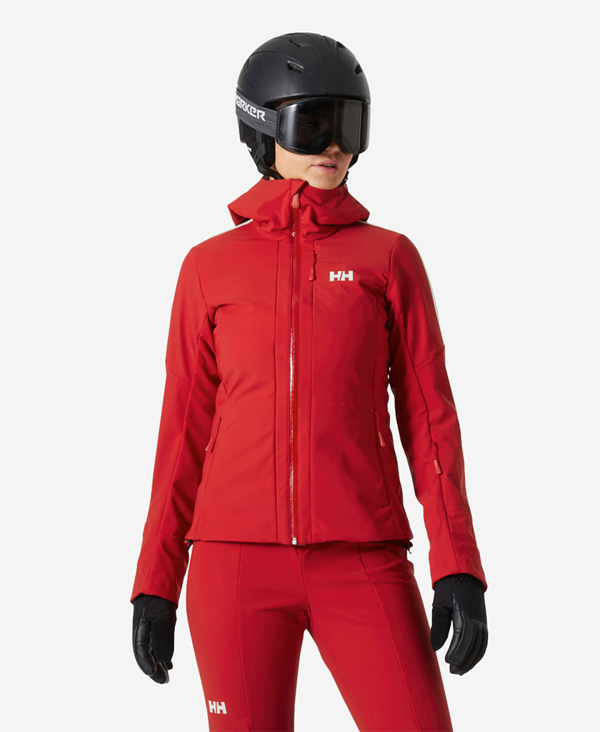 W AVANTI SOFTSHELL JACKET, Red