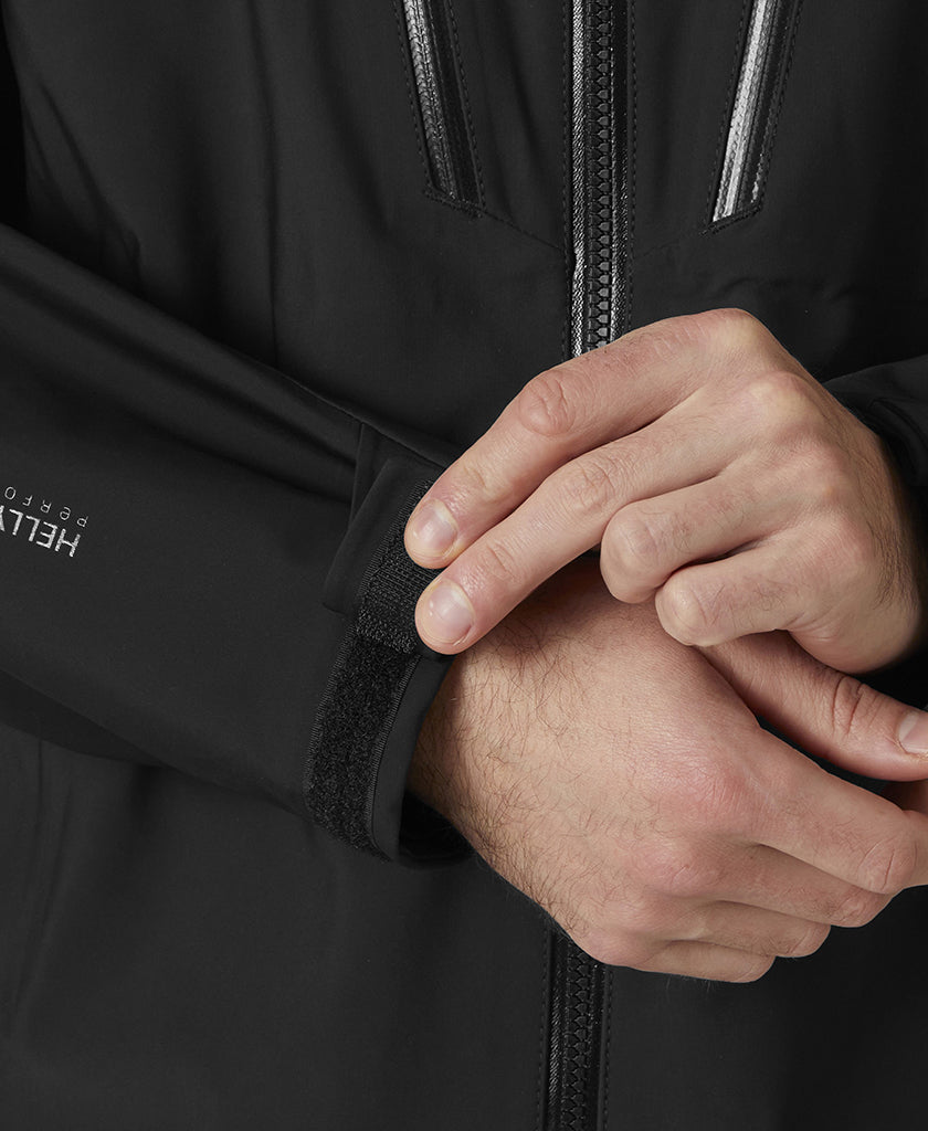 ALPHA 3L LONG SHELL, Black