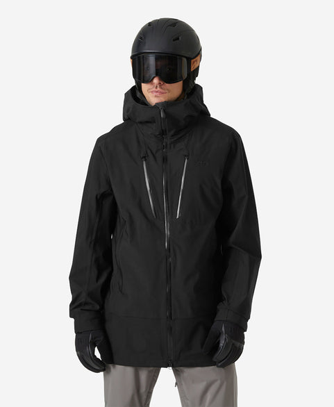 ALPHA 3L LONG SHELL, Black