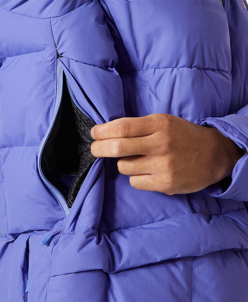 EMIKO RIDABLE PUFFY JACKET, Ultra Violet