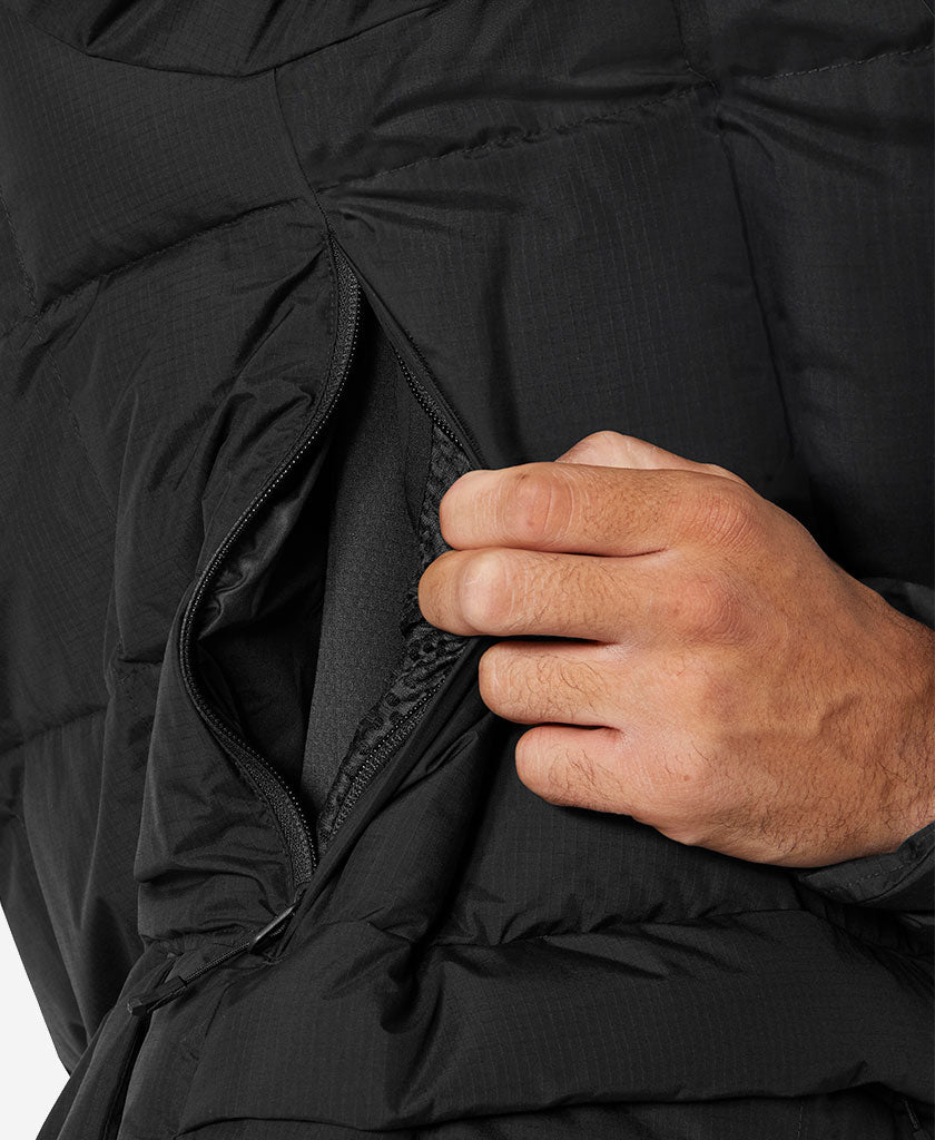 EMIKO RIDABLE PUFFY JACKET, Black