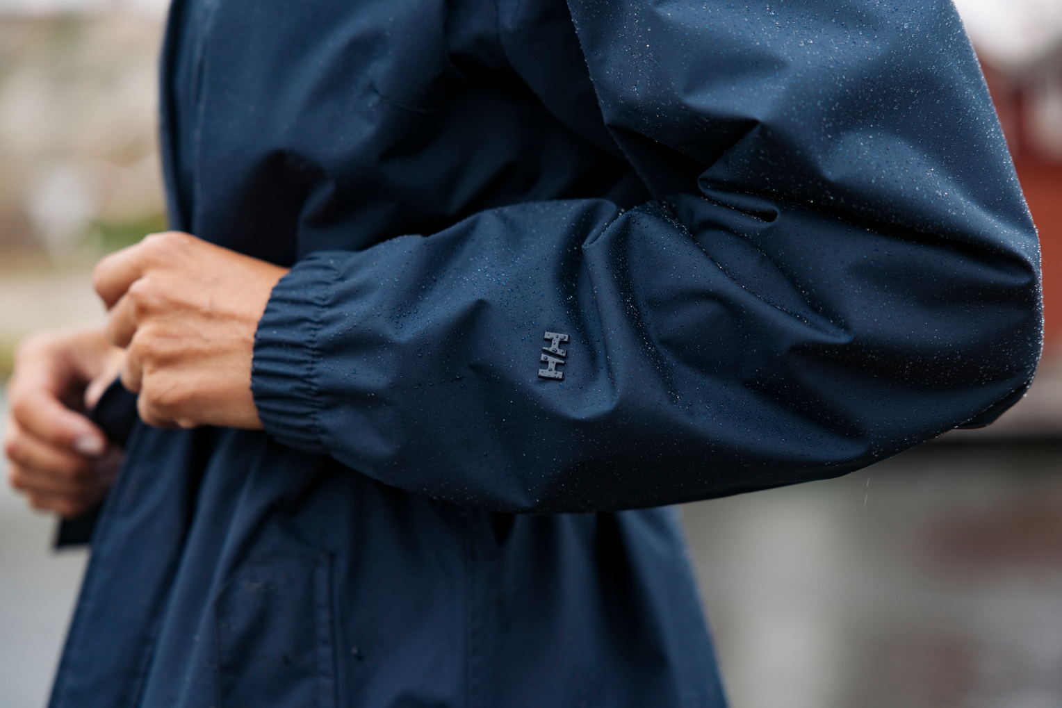 W HH CLASSICS TRENCH COAT, Navy