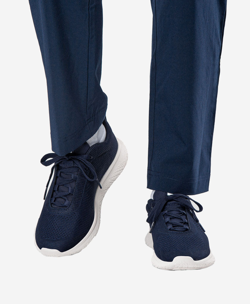 W CREW LIGHT, Navy/White
