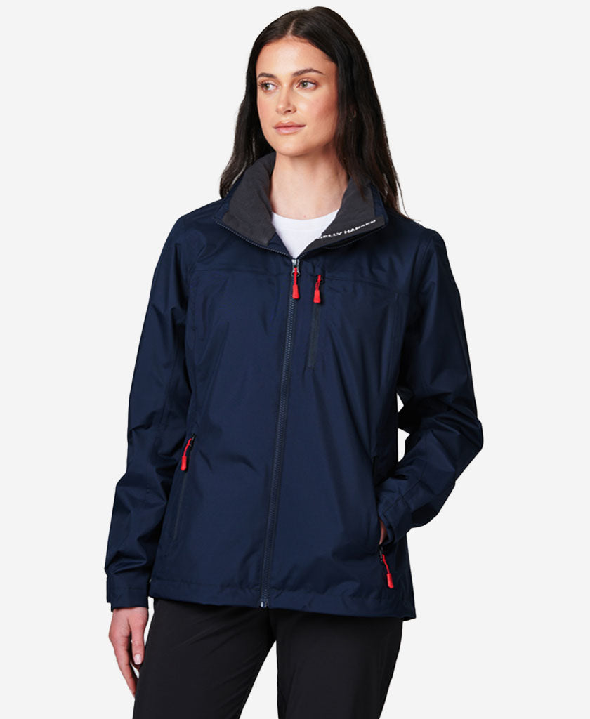 W CREW MIDLAYER JACKET, Navy - Main Image