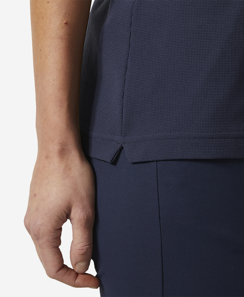 W CREW TECH POLO, Navy
