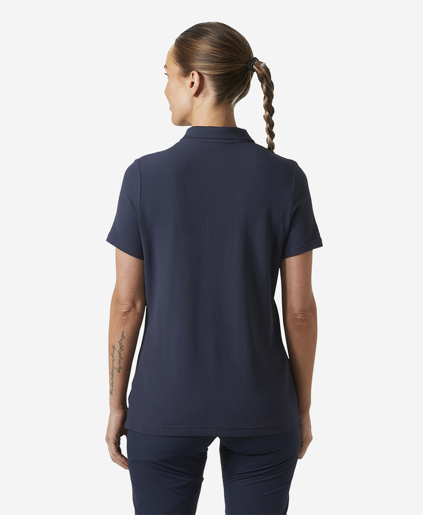 W CREW TECH POLO, Navy