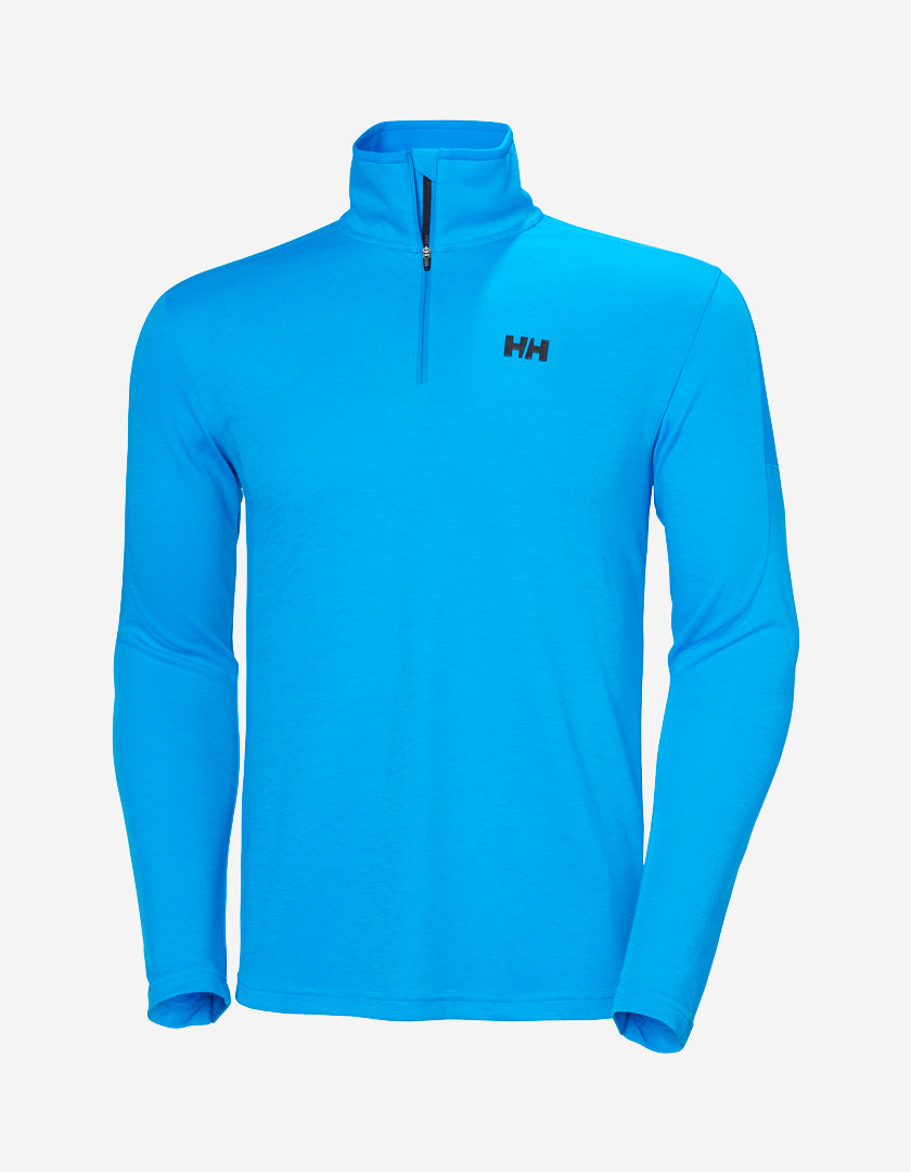 HP 1/2 ZIP PULLOVER 2.0, Cyan