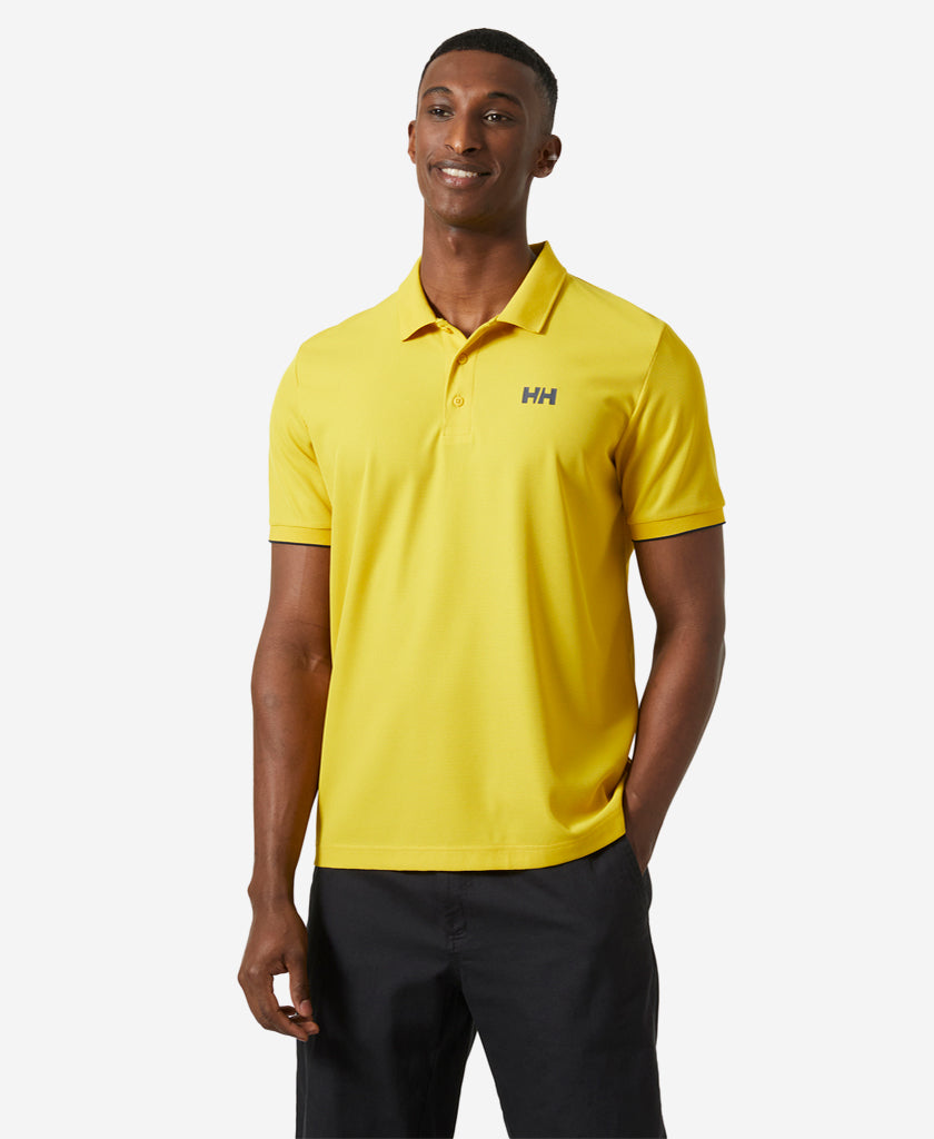 Ocean Quick-Dry Polo In 348 Gold Rush | Helly Hansen AU