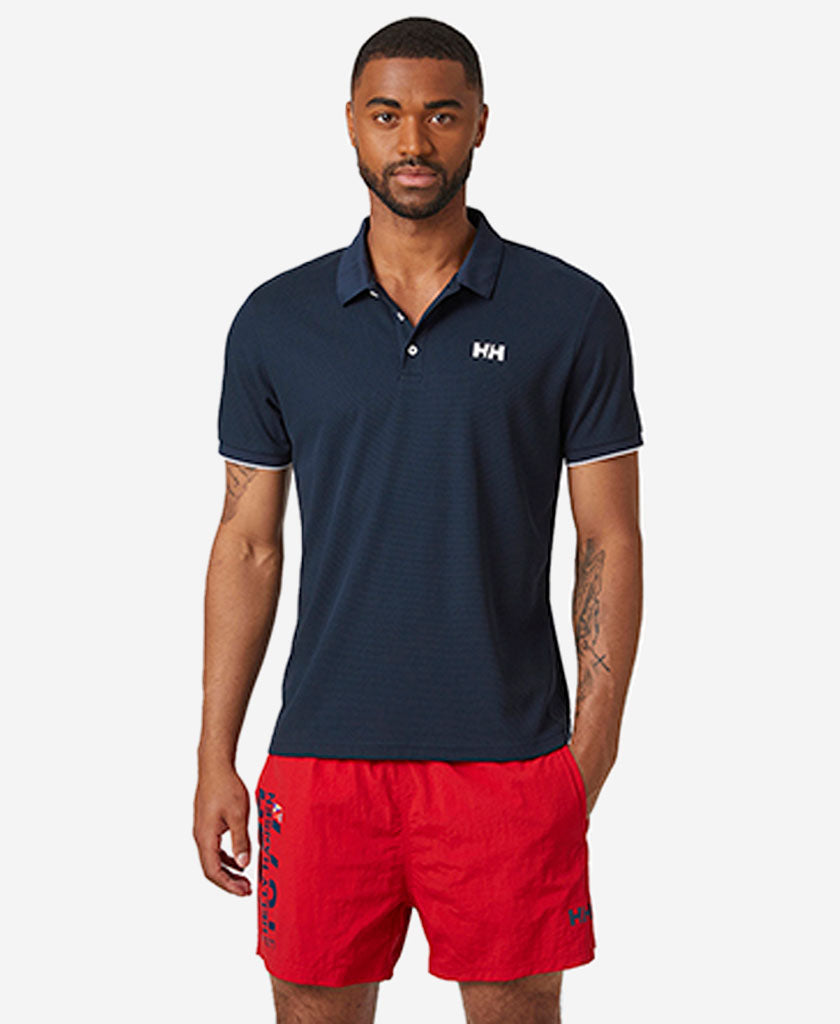 OCEAN QUICK-DRY POLO, Navy: Embrace the Elements with Helly Hansen AU
