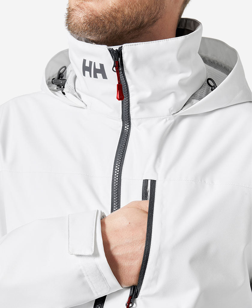 CREW HOODED MIDLAYER JACKET 2, White