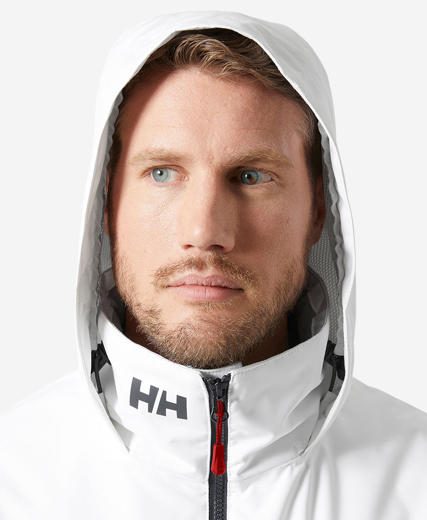 CREW HOODED MIDLAYER JACKET 2, White