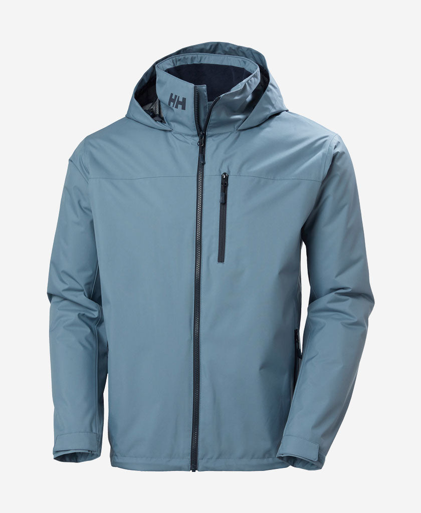 CREW HOODED MIDLAYER JACKET 2, Washed Navy