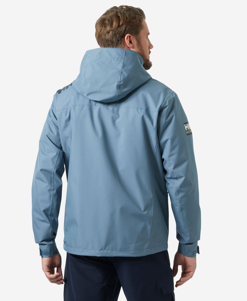 CREW HOODED MIDLAYER JACKET 2, Washed Navy