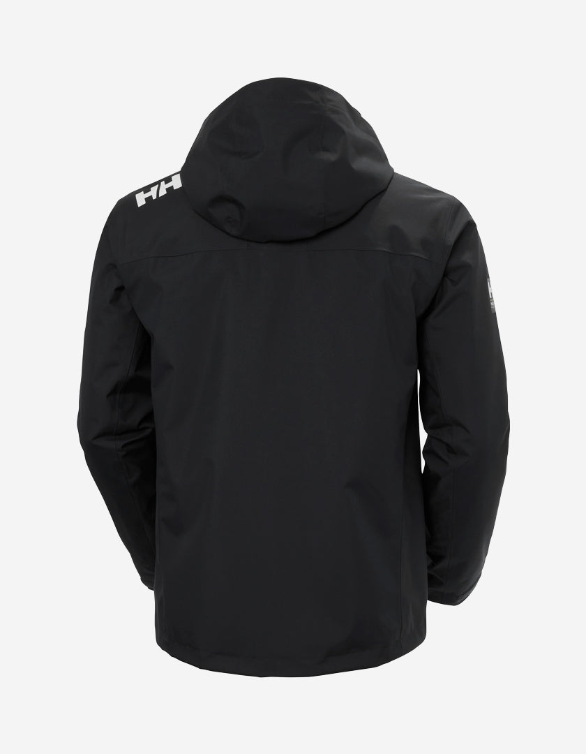 CREW HOODED MIDLAYER JACKET 2, Black