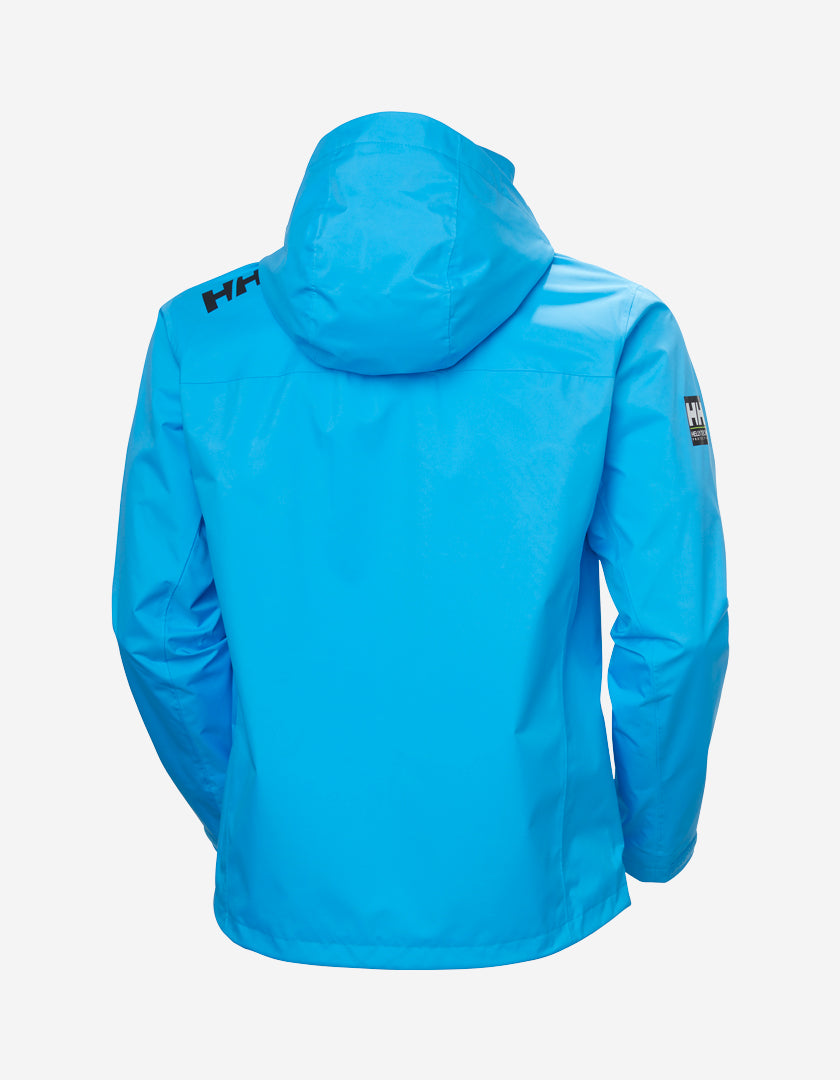 CREW HOODED JACKET 2.0, Cyan