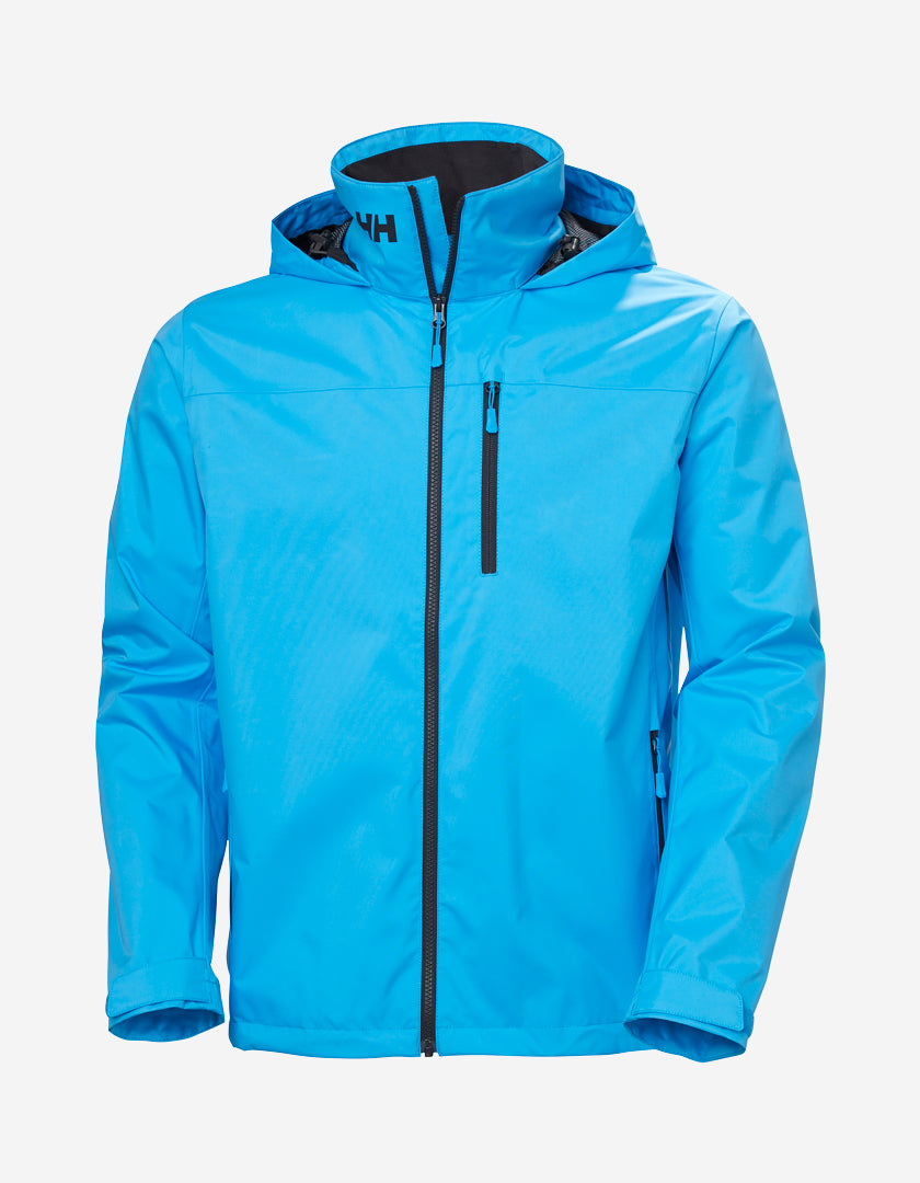 CREW HOODED JACKET 2.0, Cyan