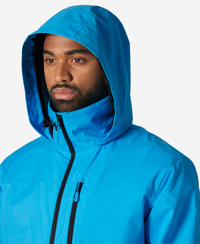 CREW HOODED JACKET 2.0, Cyan