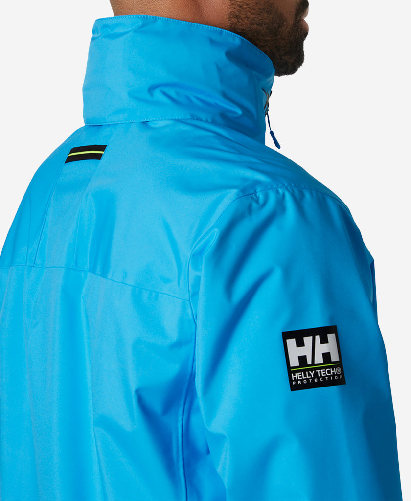 CREW HOODED JACKET 2.0, Cyan